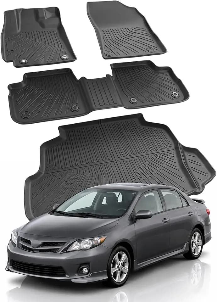 Floor Mats & Cargo Liner for Toyota Corolla 2009-2013(Only Sedan)