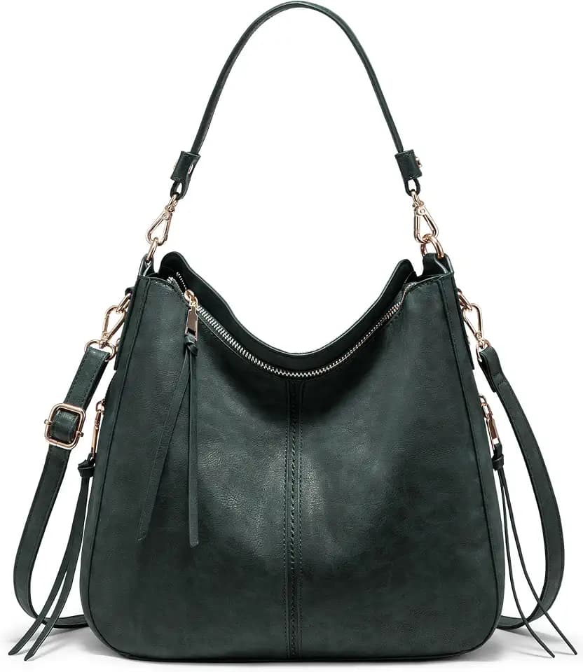 Realer Hobo Crossbody Bag for Women, Designer Shoulder Purse Handbags