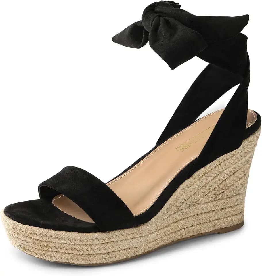 DREAM PAIRS Women's Espadrille Wedge Sandals