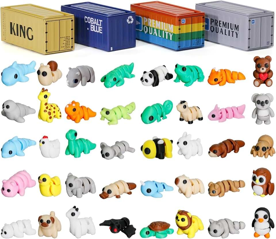 YESGIRL Mini Animals Figures Set