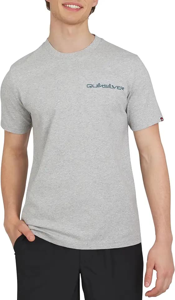 Quiksilver Men's Regular Fit Premium Soft Cotton Tee Short Sleeve T-Shirt