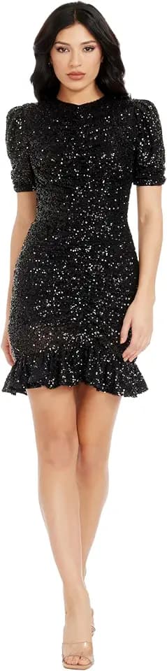 Dress the Population Women's Chandler Bodycon Mini Dress