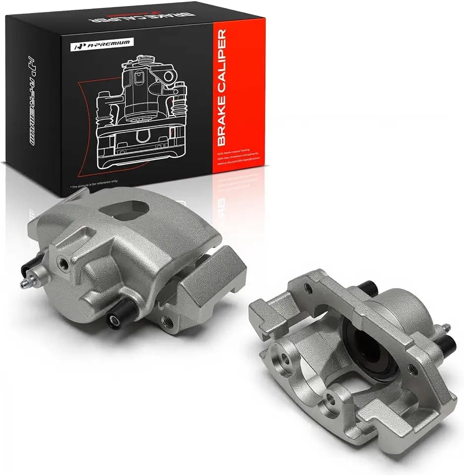 A-Premium Front Left and Right Side Disc Brake Caliper with Bracket