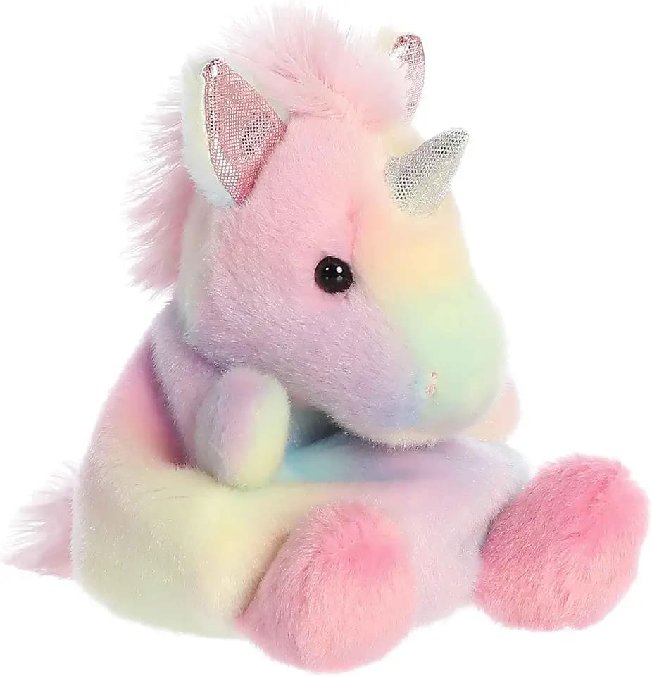 Aurora Palm Pals 5.5" Sorbet Unicorn Adorable Plush