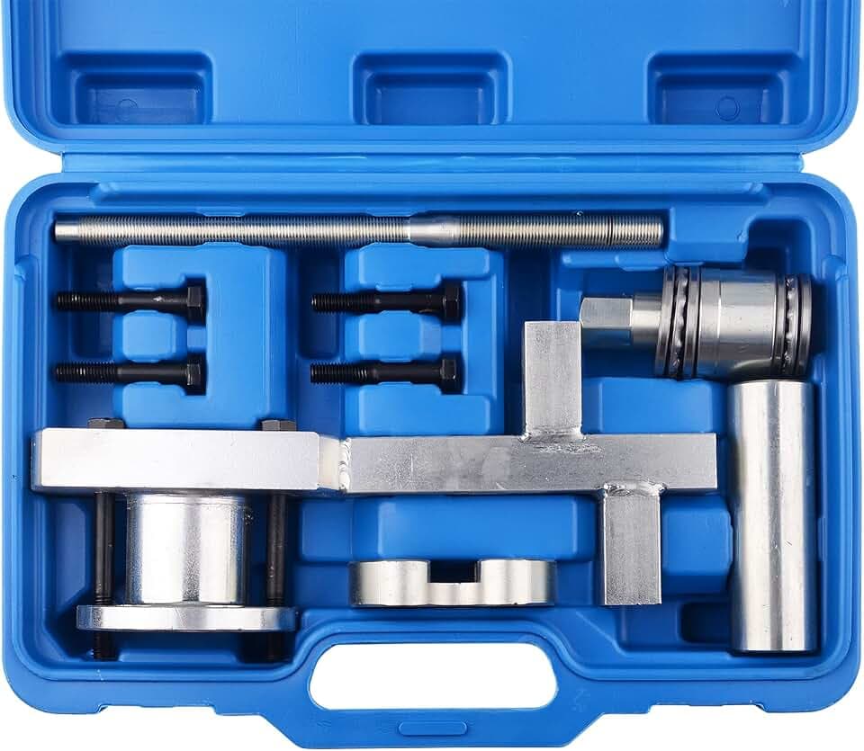 DAYUAN Crankshaft Pulley Puller Set Crankshaft Damper Pully Removal Install Tool