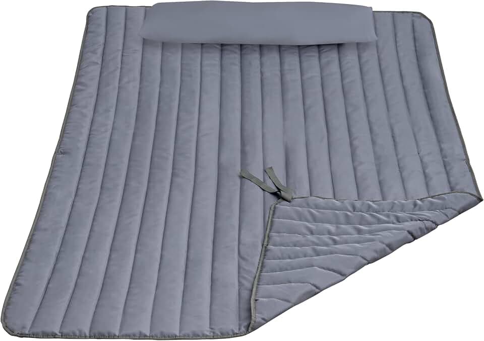 Lazy Daze Double Hammock Pad and Pillow Set for Spreader Bar Rope Hammock