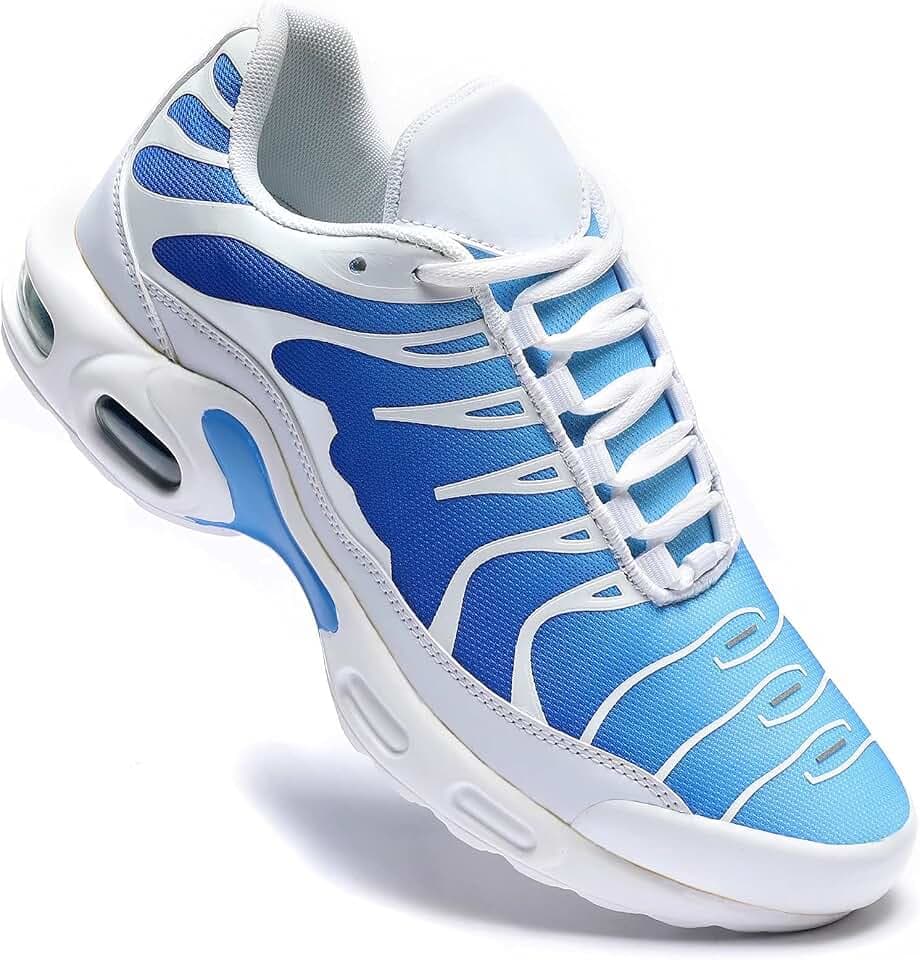 Men's Trainers for Women Air Cushion Running Shoes Athletic Sport Tennis Sneakers Gym Jogging Fitness Walking Casual Shoes