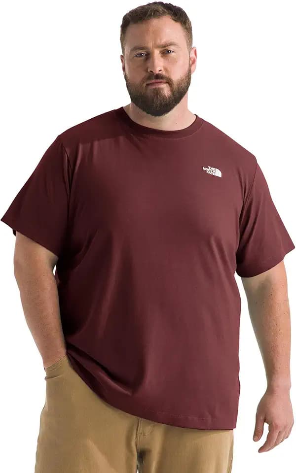 THE NORTH FACE Men's Evolution Simple Dome Short-sleeve Tee (Standard & Big Size) | Cotton Shirt With the Classic Logo