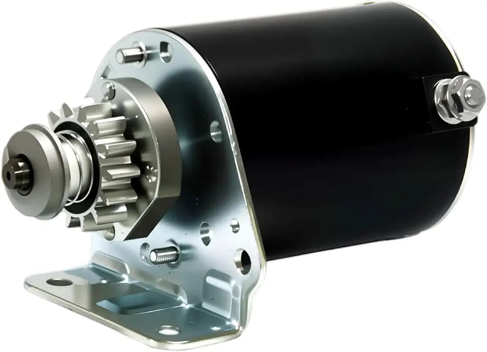 14 Teeth Starter Motor Compatible with Briggs and Stratton Cub Cadet 14.5 16 16.5 17 17.5 18 18.5 HP John Deere New Holland Toro Steel Gear 593934 693552 5932N 693551 LG693551 BS693551