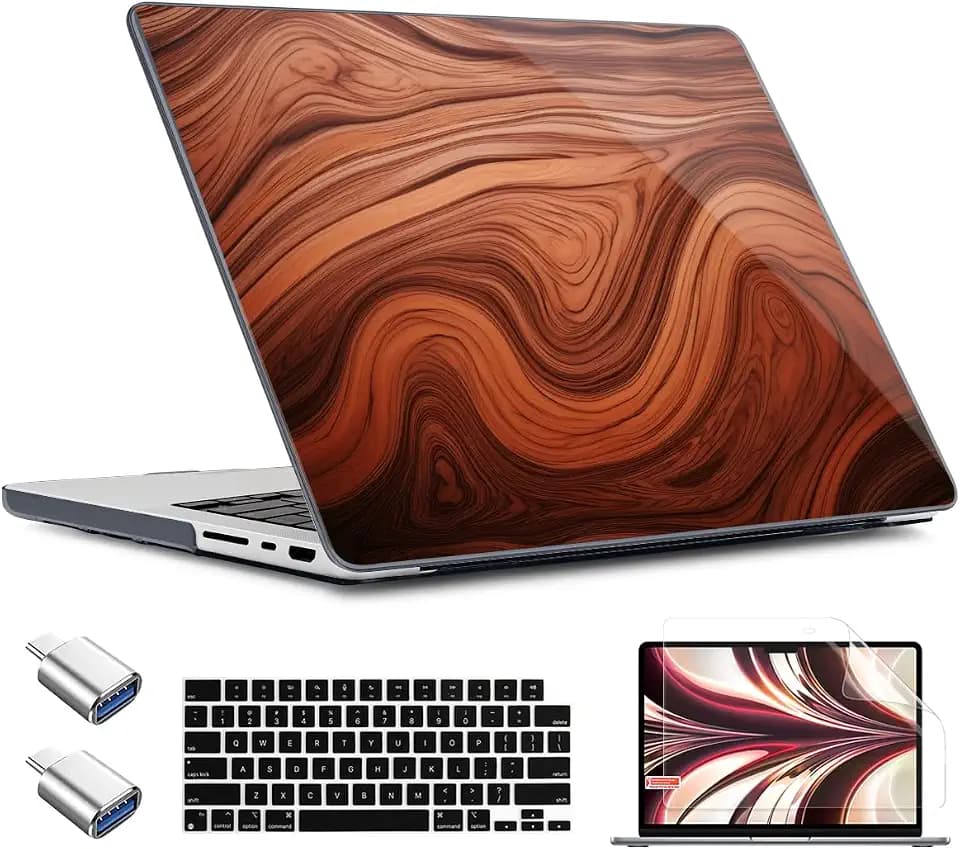 TWOLSKOO Pattern Case for MacBook Pro 16 inch M1-M5 Pro/Max 2021-2026