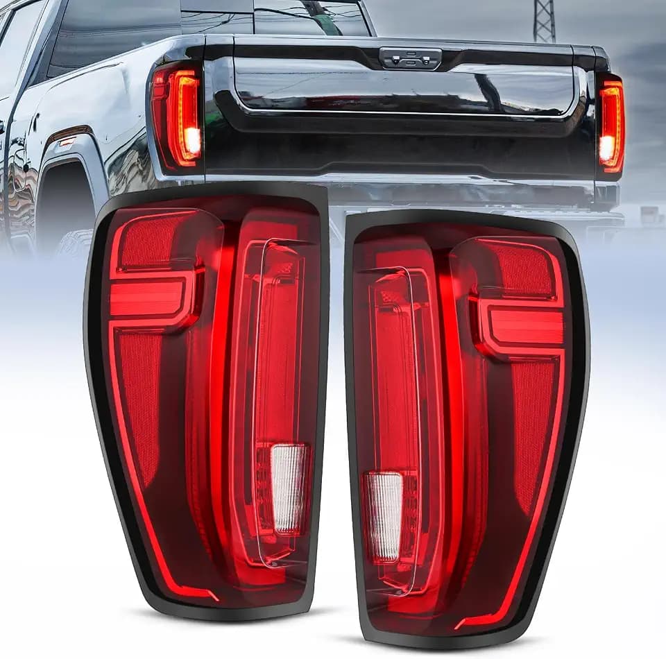 Nilight Taillight Assembly for 2019 2020 2021 2022 2023 2024 GMC Sierra1500