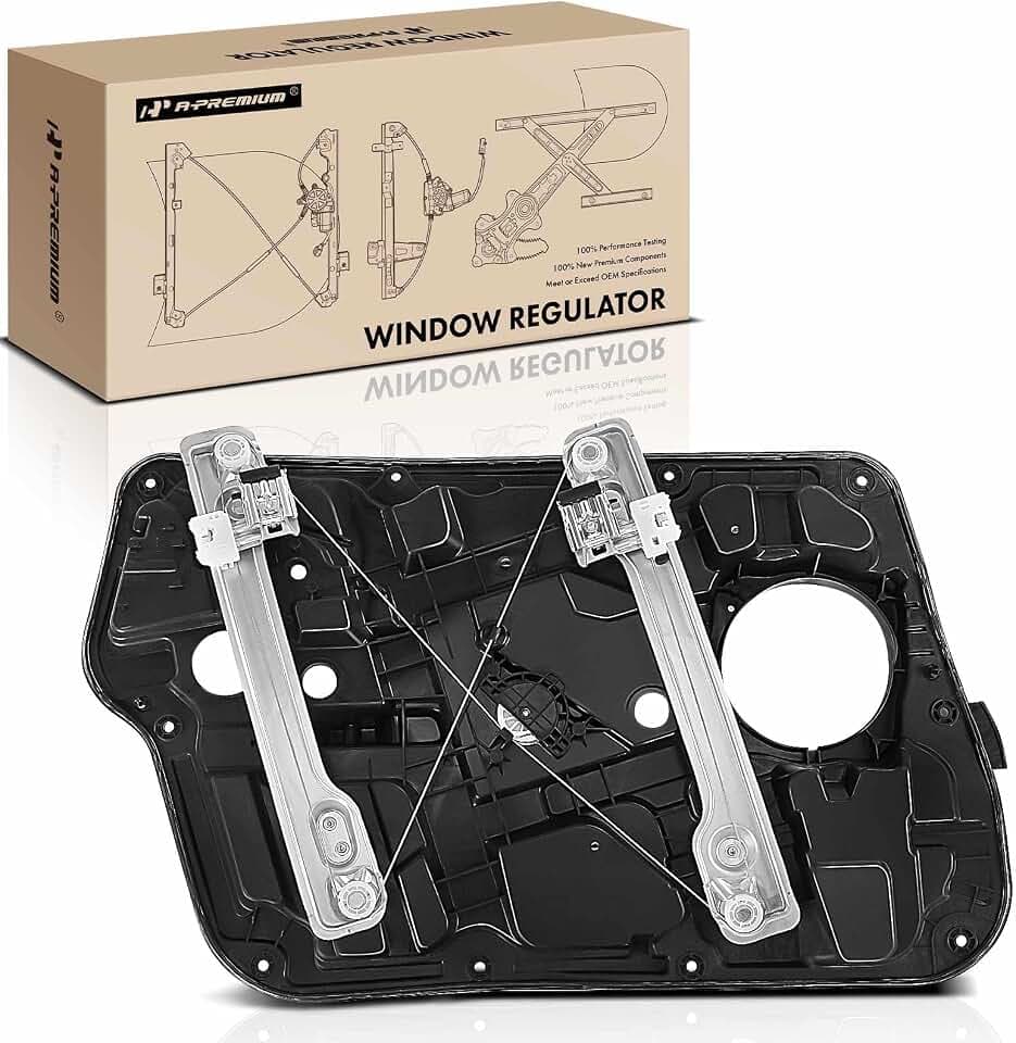 A-Premium Front Passenger Side Power Window Regulator with Motor (2-Pin)