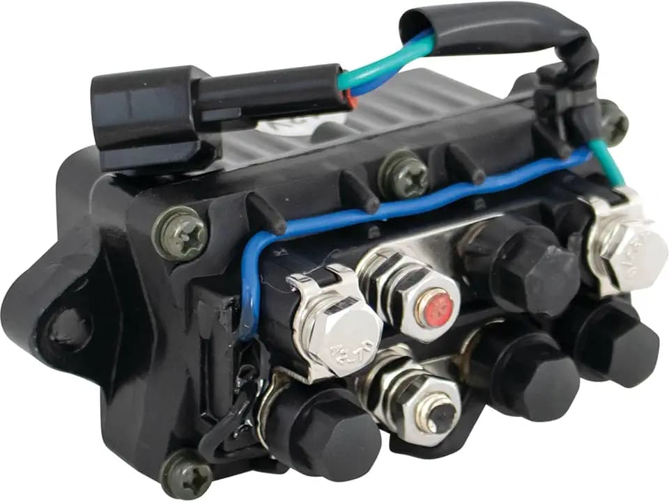 All Balls Racing Tilt/Trim Relay Compatible with/Replacement for 2004-On Yamaha 25-250Hp Outboard Engines 63P-81950-00-00