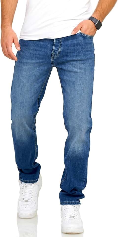 JACK & JONES Infinity Herren Jeans Mike ARIS Comfort Fit Denim Herrenhose
