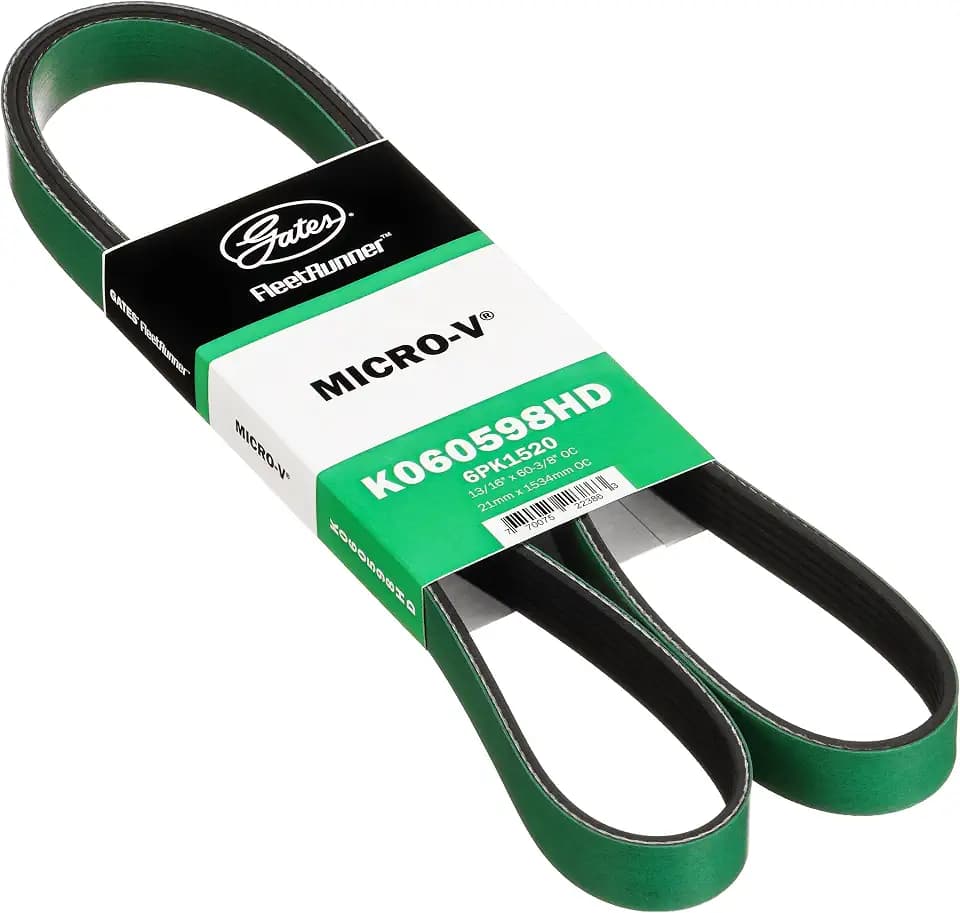 Gates K060598HD FleetRunner Micro-V Serpentine Drive Belt