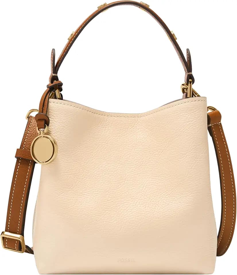 Fossil Womens Jessie Small Bucket Crossbody Bag