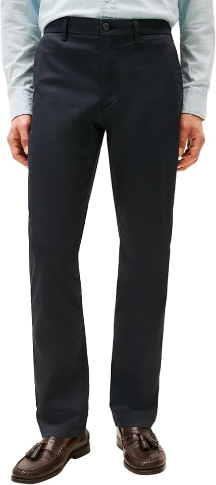 Tommy Hilfiger Herren Chino Hose Denton Printed Structure Straight Fit