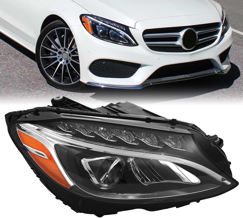 LED Headlight For 2015-2018 Mercedes Benz W205 Headlamp Assembly