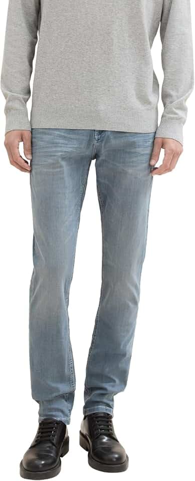 Tom Tailor Herren Josh Regular Slim Jeans mit Stretch 1037638