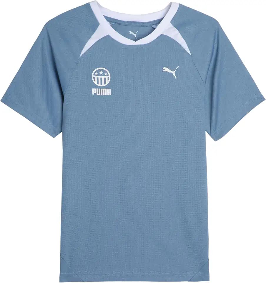 Puma Boys' Short Sleeve Interlock Mesh Soccer T-Shirt