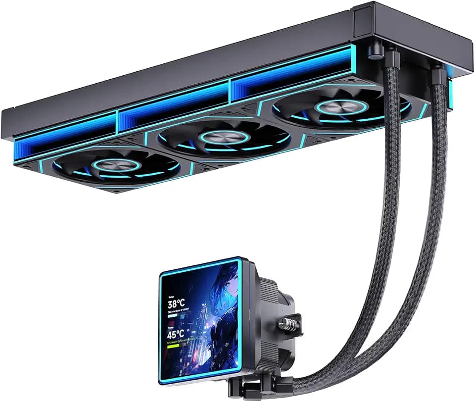 TZMRIT PF360-SE Aio Wasserkühlung 360mm mit 4'' LCD Bildschirm Display
