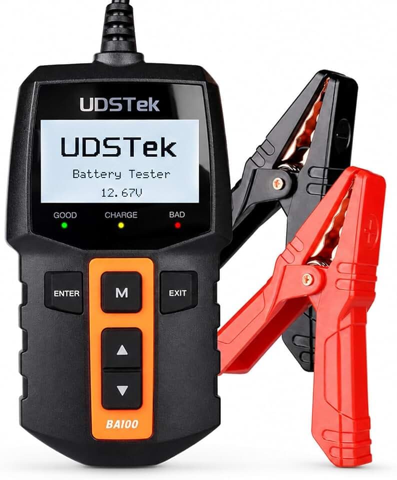 Car Battery Tester 12V UDSTek BA100, Alternator and Load Tester