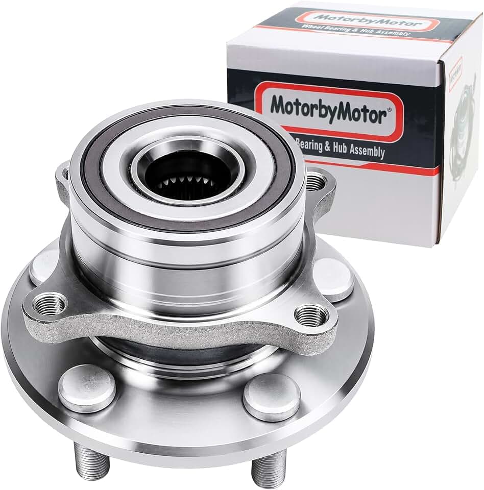 MotorbyMotor 513267 Front Wheel Bearing Hub Assembly Fits for 2009-2015 Honda Pilot, 2007-2013 Acura MDX, 2010-2013 Acura ZDX Low-Runout OE Replacement Hub Bearing 5 Lugs w/ABS