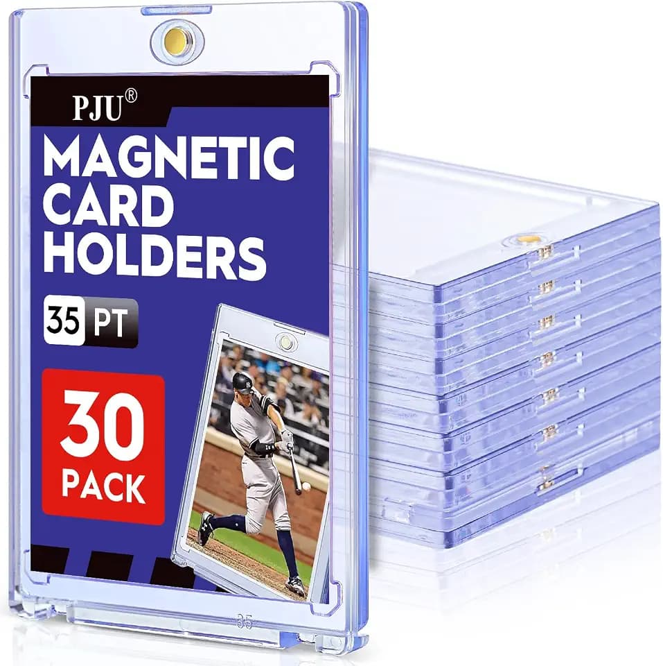 30ct Magnetic Card Holder, 35pt One Card Holder Touch for Trading Cards