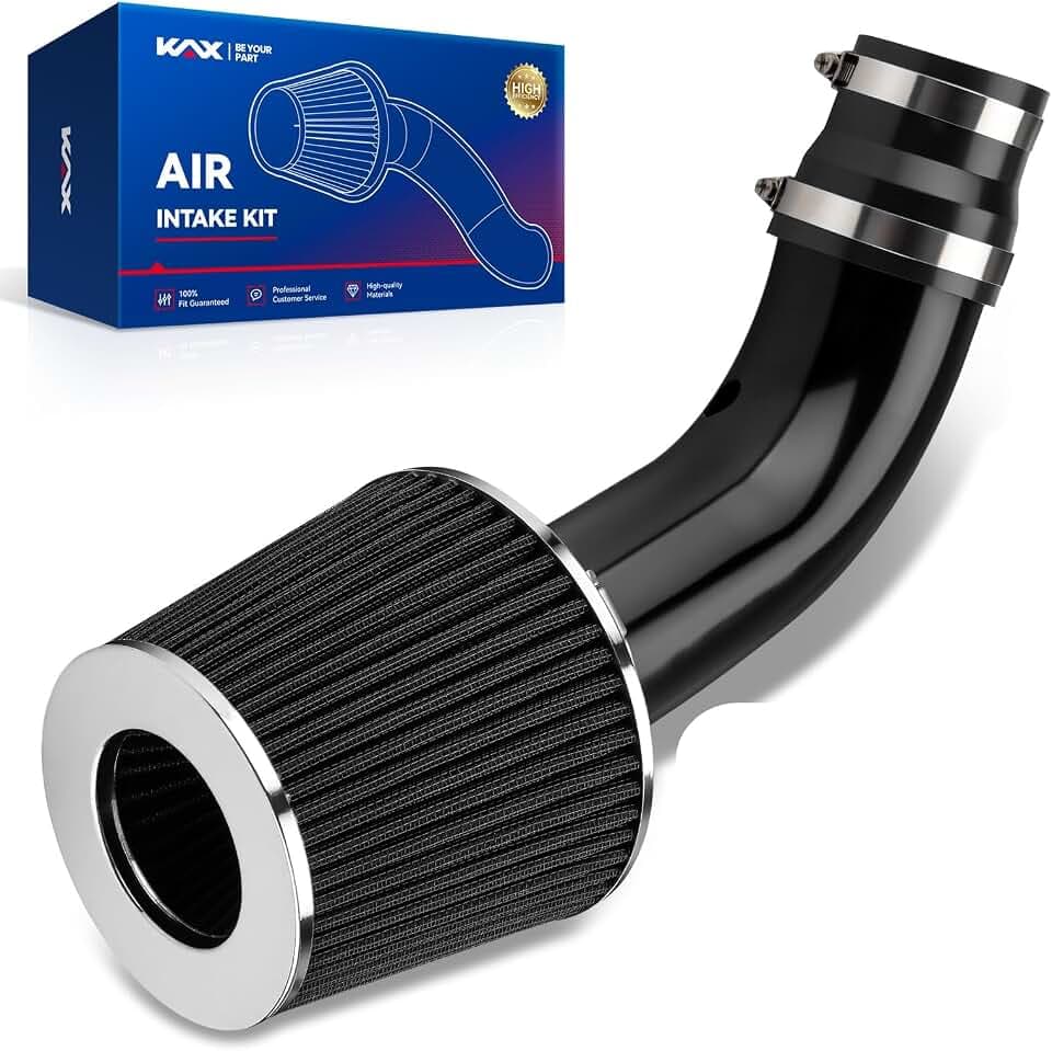 KAX 3" Universal Cold Air Intake Kit (Black)