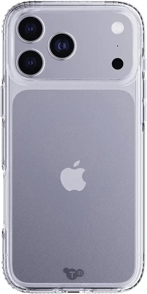 Tech21 EvoClear Case for iPhone 17 Pro Max – Clear | Slim Protective Case | Impact Protection | Wireless Charging Compatible