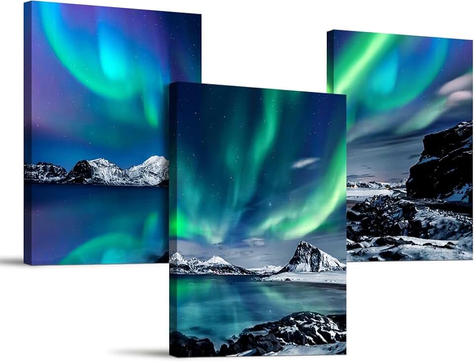 hyidecorart Natürlich Landschaft Modern Bilder Wohnzimmer 30x40 cm