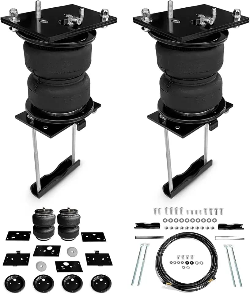 Rear Air Spring Bag Suspension Kits Fit For 2014-2023 Do-dge Ram 2500 2WD/4WD Ram 2500 2WD/4WD OEM Replace Airlift 88289 LoadLifter 5000 Ultimate Air Spring Suspension Kit