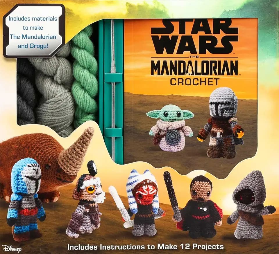 Star Wars the Mandalorian Crochet (Crochet Kits)