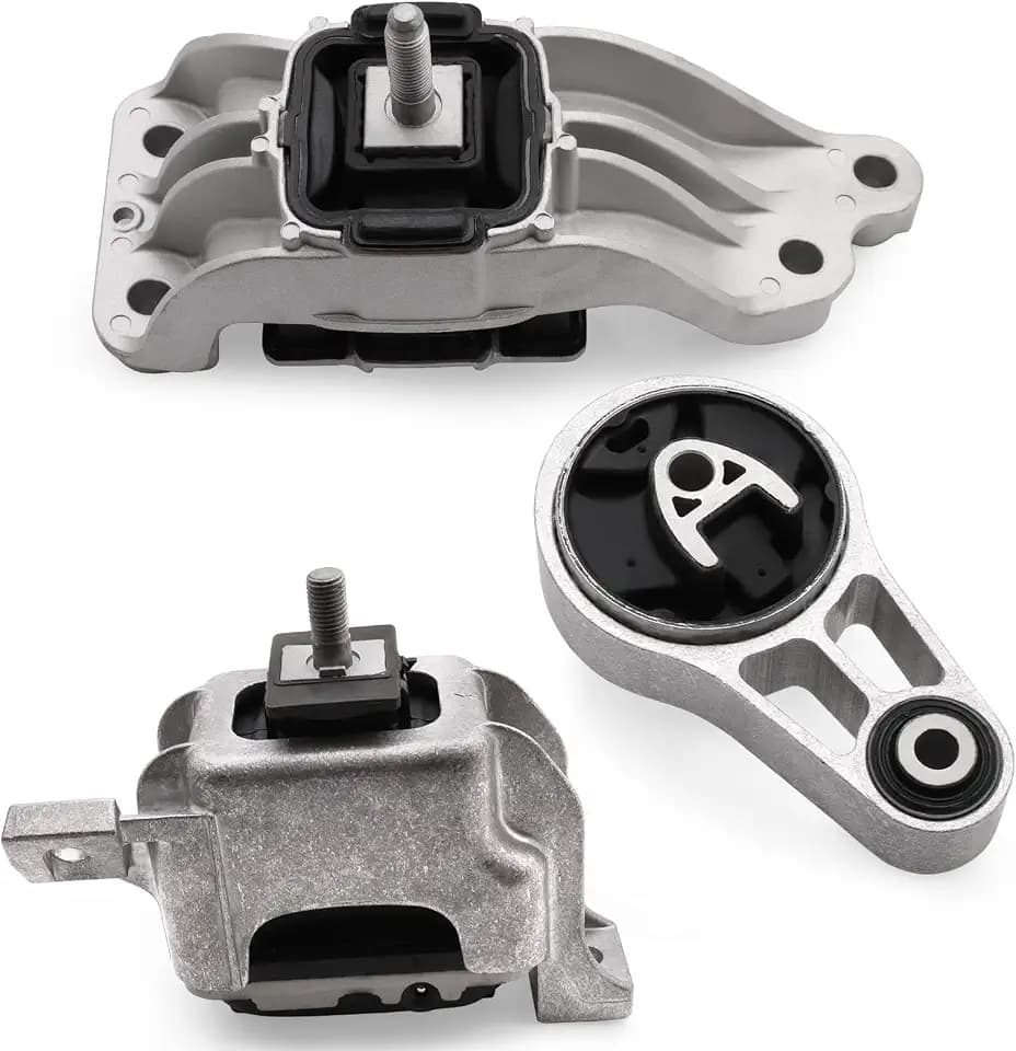 Engine Motor & Transmission Mount Kit Fit for 2007-2010 Mini Cooper 1.6L DOHC, 2011-2015 Cooper 1.6L, 2007-2015 Cooper 1.6L Turbocharged, Replace# A70004 22116778645 A70073 22116783094 A4088 Set of 3