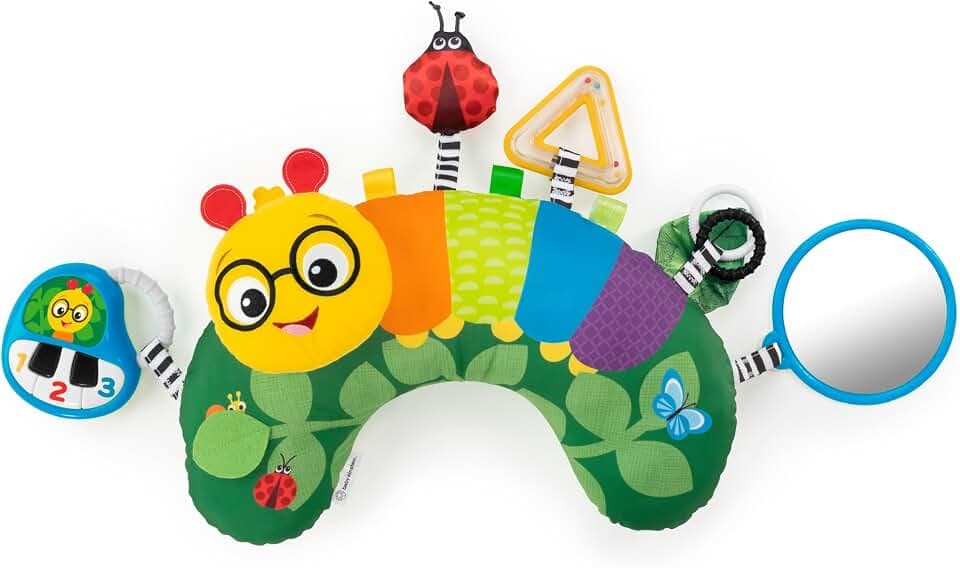 Baby Einstein Cal-a-Pillow Bauchlage Aktivitätskissen, multisensorisch, ab 0+ Monaten