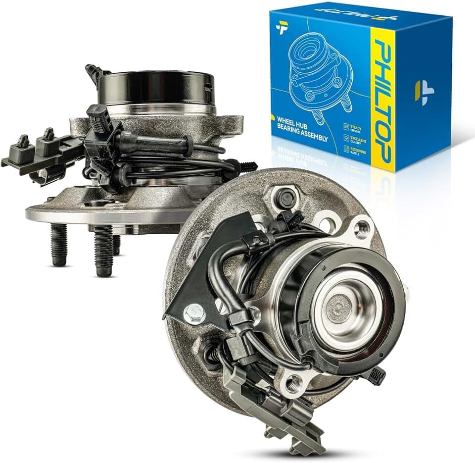 PHILTOP 515108/515109 RWD Front Wheel Bearing Hub Assembly for Colorado