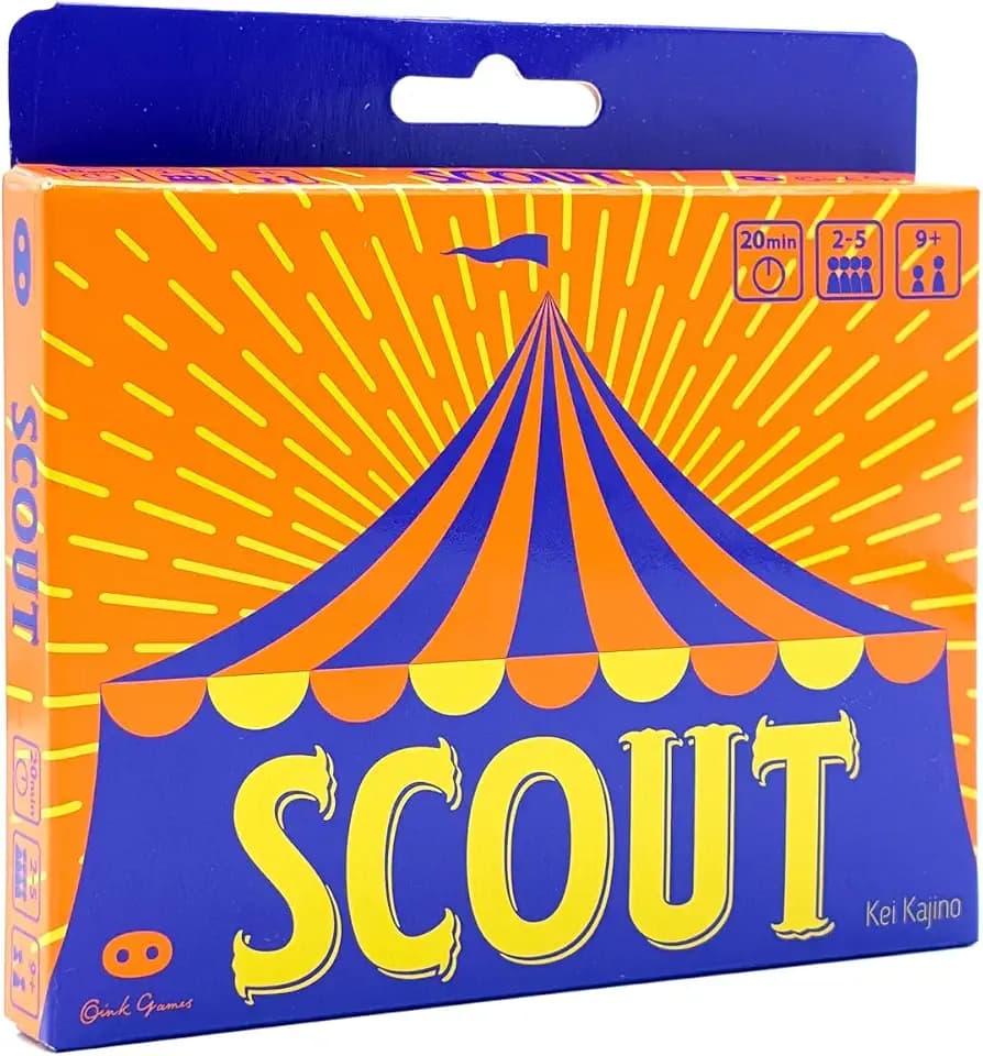Oink Games Scout Card Game, Tuckbox Version