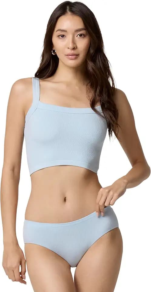 Florence by Mills Women's Softie Seamless Scoop Neck Tank Top