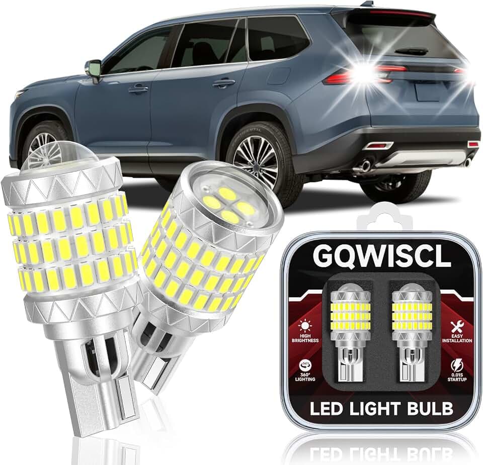 921 912 LED Reverse Light Bulbs Fit for 2006-2025 Toyota Highlander