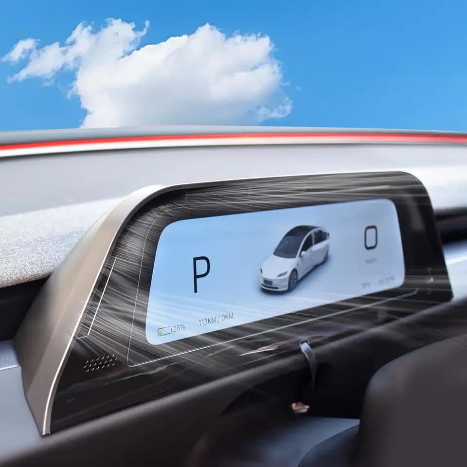 AAMHHM Heads Up Display with Air Vent for Tesla Model 3 Highland Y Juniper