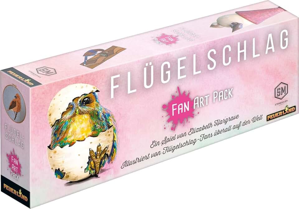 Feuerland: Flügelschlag - Fan Art Pack | Neues Artwork für 255 Vögel