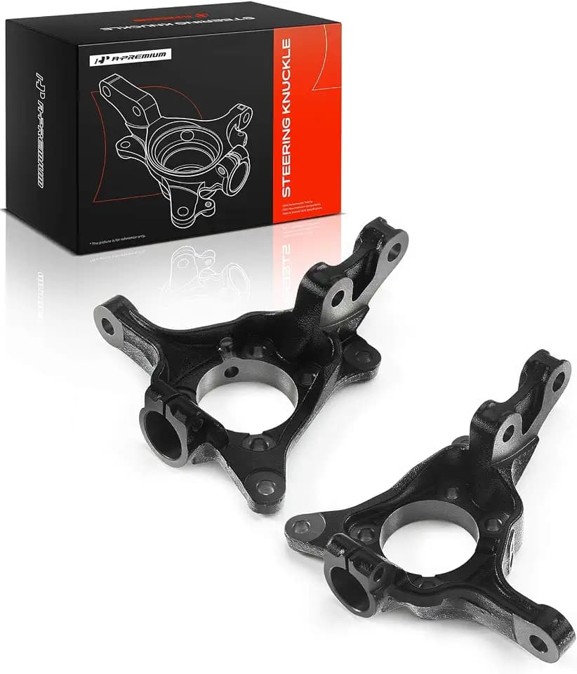 A-Premium Set of 2 Front Steering Knuckle Compatible with Subaru