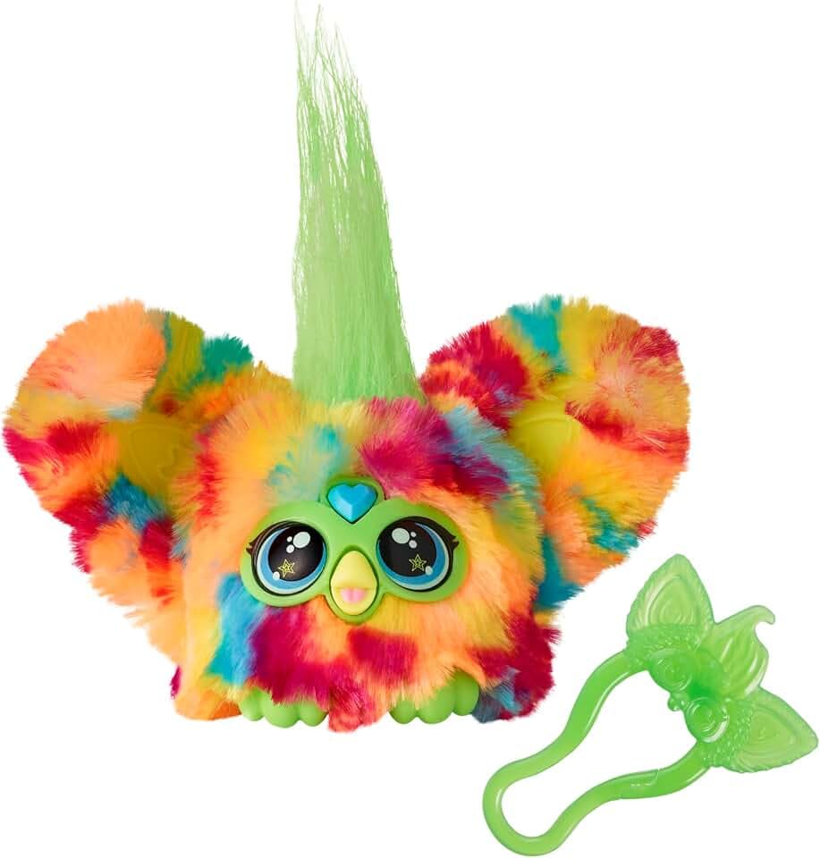Furby Furblets Pix-Elle Mini elektronisches Plüschspielzeug | 45+ Sounds, Gamer-Musik und Furbish-Sätze, elektronisches Plüschspielzeug für Mädchen und Jungen, mehrfarbig, ab 6 Jahren