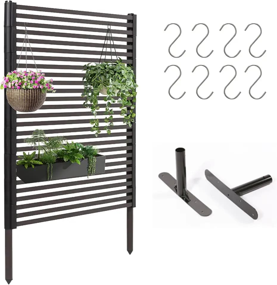 Outdoor Privacy Screens - Length: 43in, Height: 59in, Fence Privacy Screen
