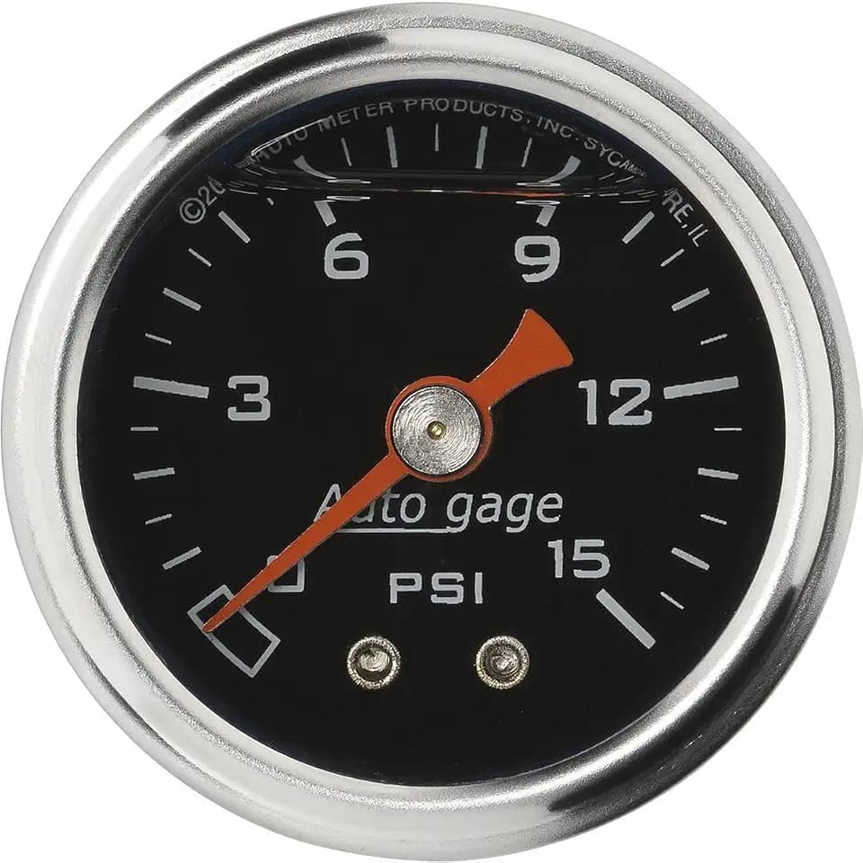 Auto Meter 2172 Autogage Fuel Pressure Gauge