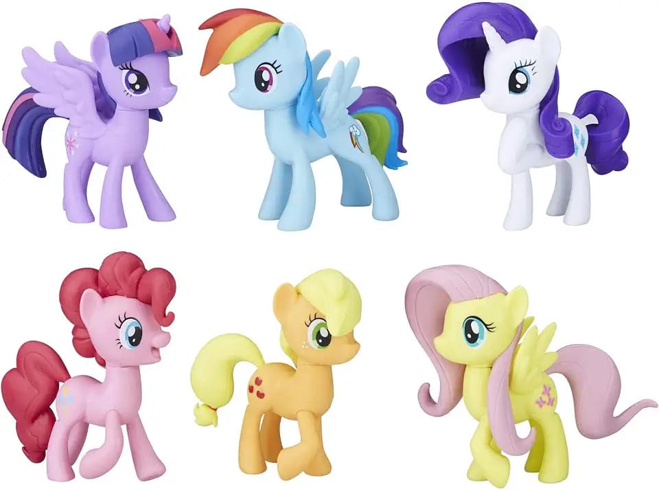 My Little Pony Treffen Sie die Mähne 6 Ponies Kollektion