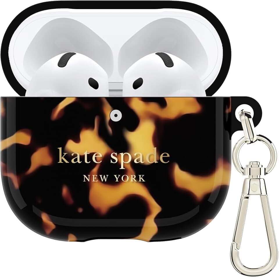 kate spade new york AirPods 5/4 Case - Transparent Tortoise