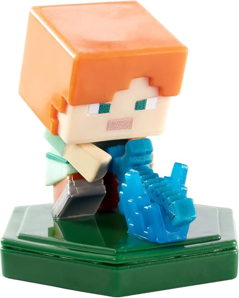Earth Minecraft GKT37 Actionfigur angreifender Alex
