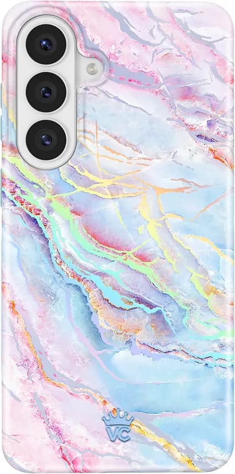 VELVET CAVIAR Case for Samsung Galaxy S26 | Magnetic | 10ft Drop Tested | Cute Protective Phone Cases for Women | Holo Moonstone Marble