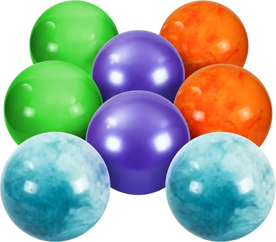 Hedstrom 13-Inch Indoor/Outdoor Playballs, Assorted Colors, 8-Pack